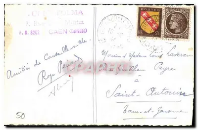 Fort de la Motte — wejście do tunelu — wydawca Public Polma, nr 50 — Rewers