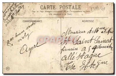 Vichy — Wielka Aleja Parku — G.D. — Rewers