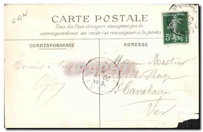 Ilha Harbour — Bretanha — Marca B. K. depositada — n° 153 — Verso