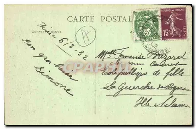 Si-QUAY-PORTRIEUX (C.-du-N.) — La Plage et la Pointe de l'Isnin — A.B. — Reverso
