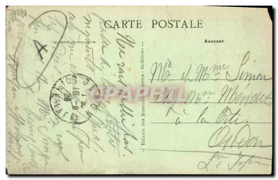 St-Quay-Portrieux (C.-du N.) — A Praia da Condessa — A.B. Edição das Novas Cartas — Verso
