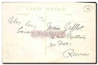 Saint-Quay - Le Ville, Vista presa dalla Spiaggia — Bocher-Tilla, editore — Verso