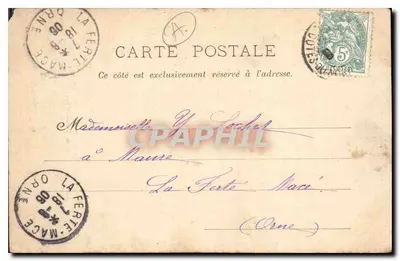 Guingamp (Côtes-du-Nord) — Vista delle Torri — J.-B. Barat, editore-fotografo Parigi — Verso