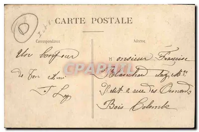 La Bretagna Pittoresca — Vitré — Caserma del 70° — Collezione A. Waron, St-Brieuc — Verso