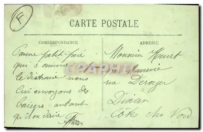 Dinard — Dzień Regat — LL. n°16 — Rewers