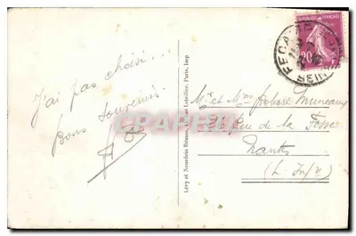 Foncquevillers, La Bâtardine — Fachafronte na Rue Albert Archi. — Lévy e Nouraud, Paris — Verso