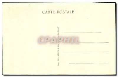 Bains-les-Bains — Le Bagnerot — wydawca Braun & Cie, nr 1576 — Rewers