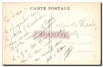 Bordeaux — A Grande Campana — Editor Magot, n° 52 — Verso
