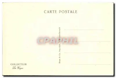 Kościół Świętego Maurycja w Poivrière — Wieża z dzwonnicą i wieżyczka — Wydawca Braun & Cie, Epinal, nr 3557 — Rewers