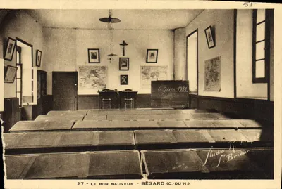 Le Bon Sauveur - Bégard (C.-du-N.) — Sala de estudo de um ouvroir — Studio R. Brienc