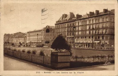 Rennes — Ogrody nad Vilainą — Wydawnictwo Loïc, n° 512
