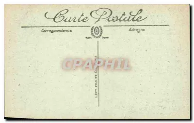 Paris — A Escada do Ópera — LL. n° 1246 — Verso