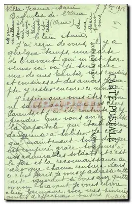 Ambiente de Bagnoles-de-l'Orne — O Castelo de Dieuift — LL. N° 138 — Verso