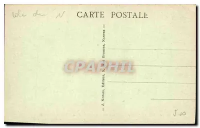 St-Cast (C.-du-N.) — Wzgórze Chatelet widziane z zatoki Fresnaye — J. Nozais, Nantes — Rewers