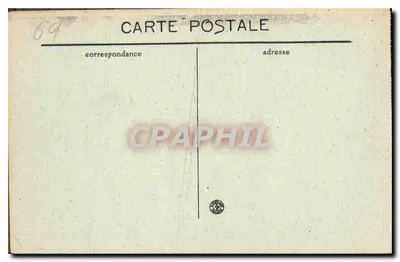 LYON — Hotel de Ville — I. B. — Verso