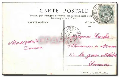 Park Wersaille — Basen Latony — nr 39 — Rewers