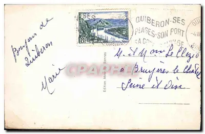 Quiberon — Zamek na Punkcie — Wydawnictwo Loïc, n° 2144 — Rewers