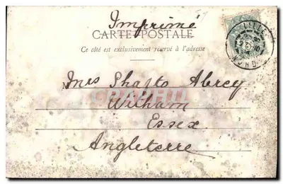 LILLE - Pałac Uniwersytetu — E. C. n°21 — Rewers