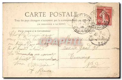 Paris — La Place de la Bastille — Collection Petit Journal — Verso