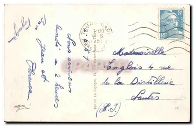 Tours — Katedra Świętego Gatiana — Wydawnictwo Cigogne (8.1) — Rewers