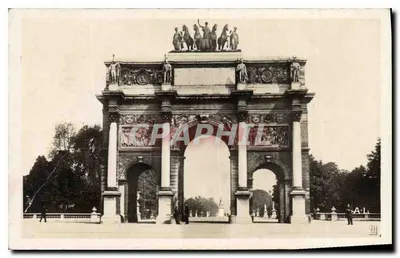 Arc de Triomphe du Carrousel — Paris — Éd. d'Art, rue Sainte-Croix-de-Tremblay