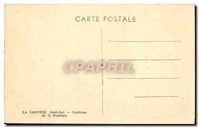 La Louvesc (Ardèche) — Esterno della Basilica — Fot. Comitato 25-N — Verso