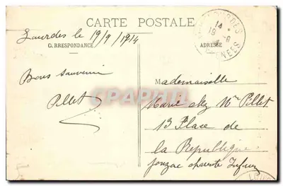Pyrénées — Lourdes — 12. Stacja Kalwarii — Rewers