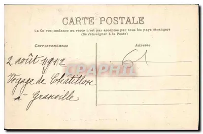 Alençon — Igreja de Nossa Senhora — H. C. F. L., Issy (Seine) n°25 — Verso