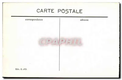 Clermont-Ferrand — Algemene uitzicht — Uitgever G. d'O. — Achterkant