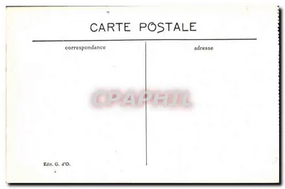 Royat — Panorama dos Hotéis e do Parque — Editora G. d'O. — Verso