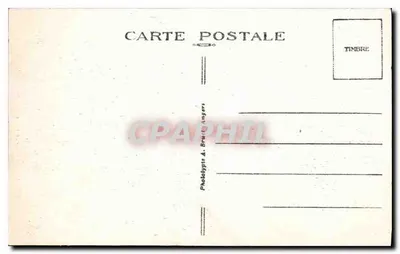 Laval (Mayenne) — Widok na zamok i rzekę Mayenne — A. B. — Rewers