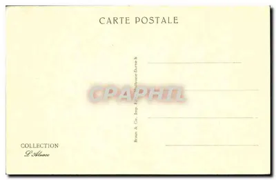 Guebwiller — Poço de São Léger — editor Braun & Cie, Mulhouse-Dornach — Verso