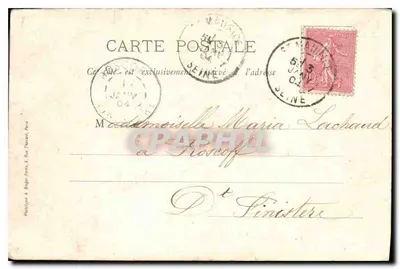 Sint-Maurice — Square du Val d'Osne — editor A. Brager, n°21 — Verso