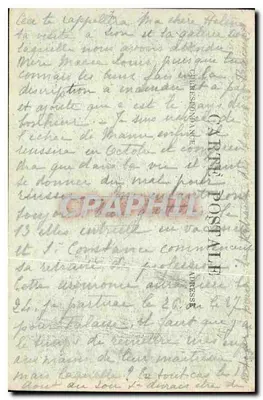 Klasztor w Grandbourc — Widok na ogród — Édith E. Marjory — Rewers