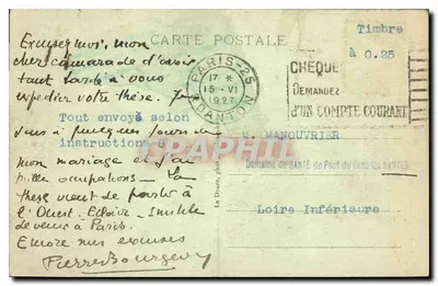 A Gruta de Ronde em Morges — Ponte de Gatte — editor não visível — Verso