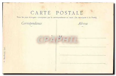 Sully-sur-Loire, à noite — O Castelo — A.2. (Loiret) — L. Marchand, editor — Verso