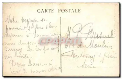VANNES - Katedra — wydawca Laurent-Neu, nr 138 — Rewers
