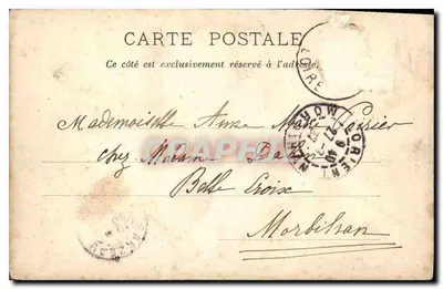 Saint-Brieuc — Capela no local da Casa onde viveu e morreu Santo Brieuc — Editor Luz, Revelador Cristallos — Verso