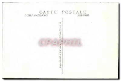 Eingang zum Fort Lalatte — Umgebung von Sables-d'Olonne — Verleger unbekannt, n° 43 — Rückseite