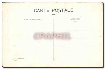 Gavarnie — Corredor de Gelo de Estazou-Barade e Circo — editor Cl. Ledormeur, n° 67 — Verso