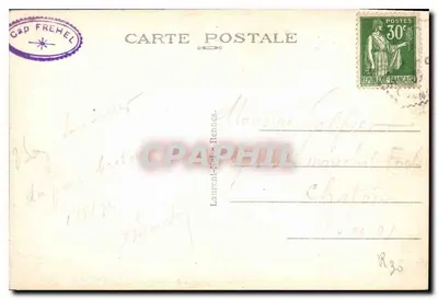Cap Fréhel — As Falésias (a Falcão) — Loïc, n°1032 — Verso