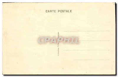 Quimper - O Antigo Bispo — JOB, n° 7277 — Verso