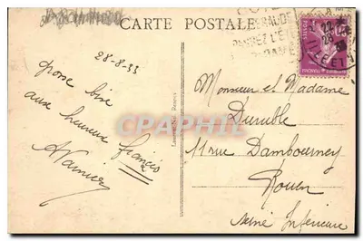 Cap Fréhel — Molońskie światło — Wybrzeże Emeraude — 3060 — Rewers