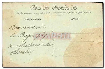 Vitré (I.-et-V.) — O Jardim Público — O Kiosque da Música — Mary-Roussellière édit, Rennes — Verso