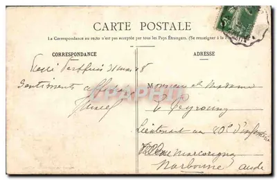 Autentyczny portret Marszałka Vaubana — w Zameku Bazoches (Nièvre) — Potlain, księgarz-wydawca, Avalton — Rewers