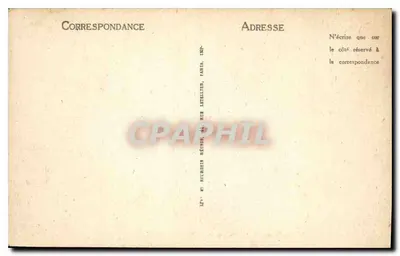 Paris — Catedral de Notre-Dame — Chimères — ND — Verso