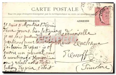 Carcassonne — Algemene uitzicht van het Noorden — Fot. M. J. / Louis Sabbard — Achterkant