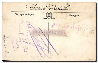 Strada da Pierrefitte a Luz — Le Gorges — LL — Verso