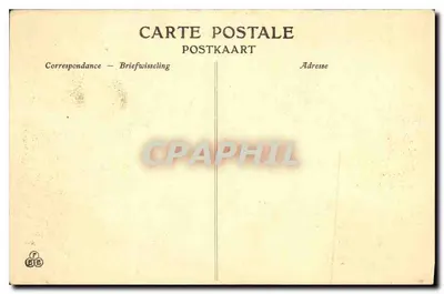 Bruxelas. A Bolsa — D'après um tableau de K. Holborn — Verso