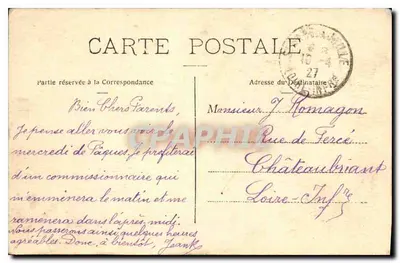 Evian-les-Bains — Hotel Royal — Kolekcja Sourcecachat nr 104 — Rewers